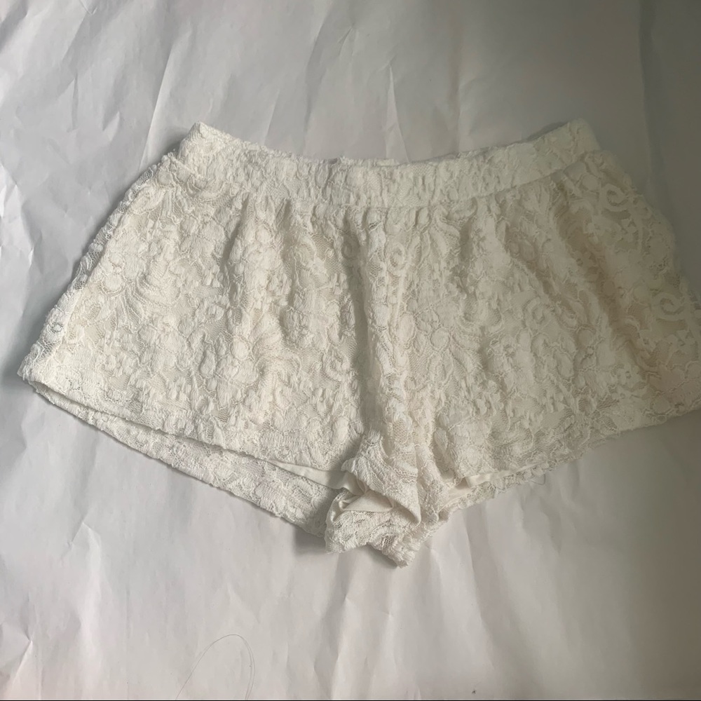 Lace shorts